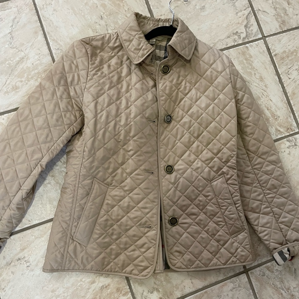 Burberry quilted jacket